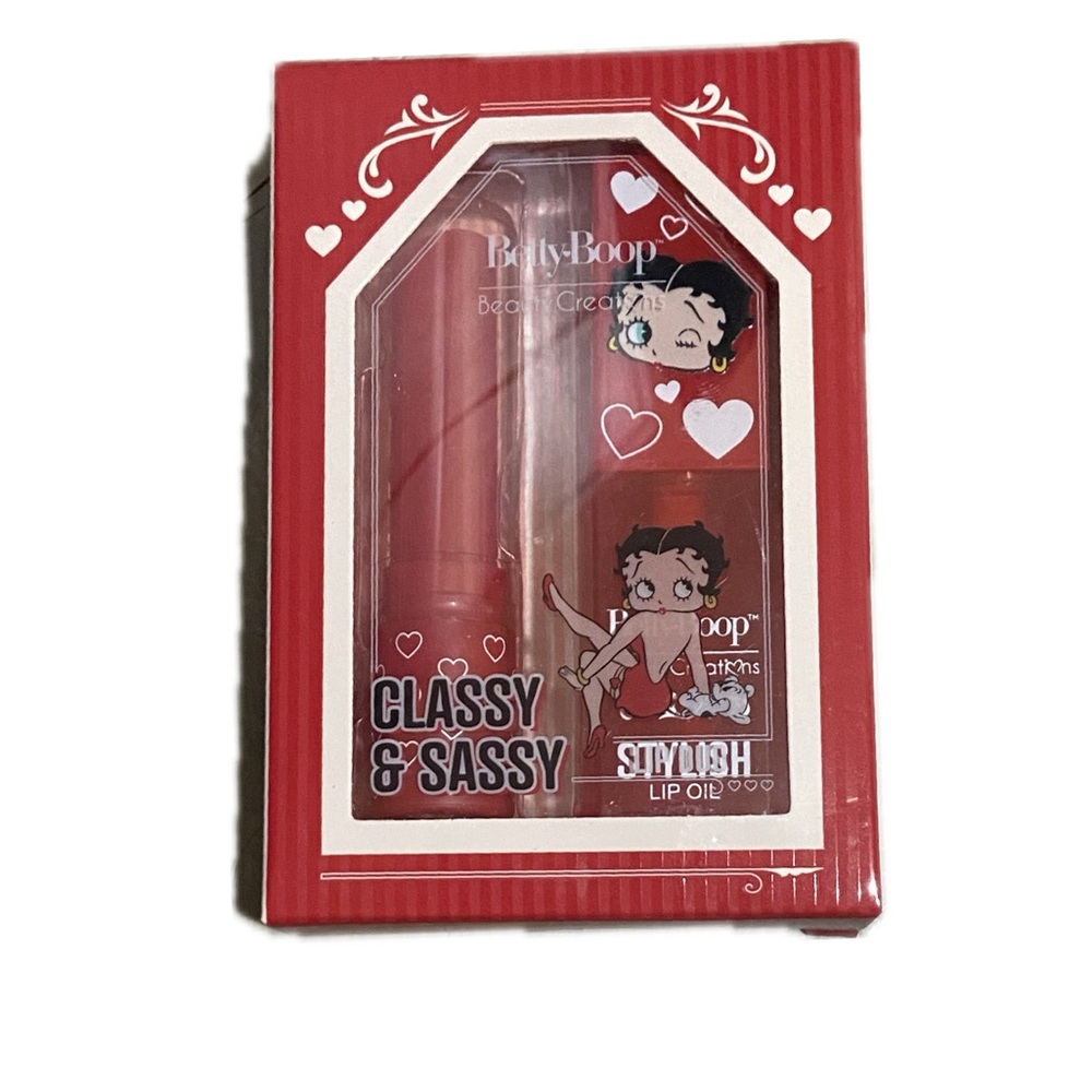 Betty Boop Classy & Sassy Lip Gloss in Cherry Scent